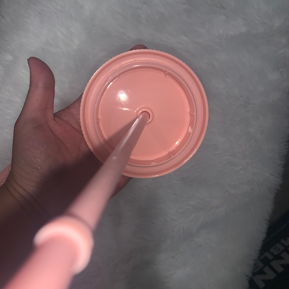 Matte Pink Starbucks Studded Tumbler - Picture 6 of 6